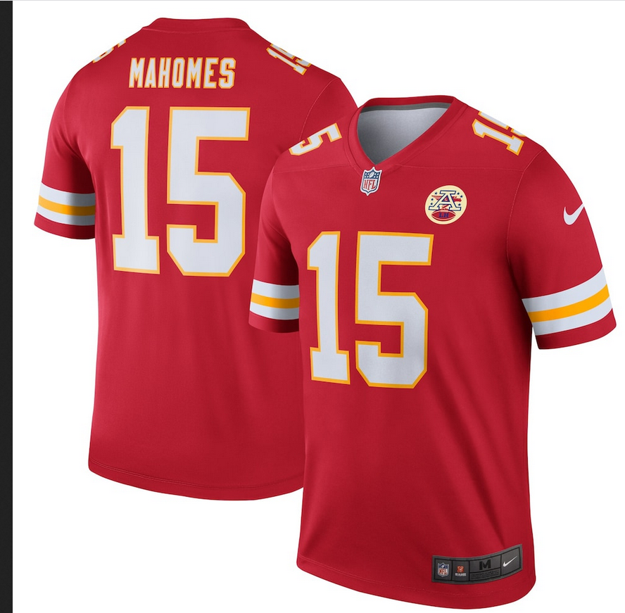 Men Kansas City Chiefs #15 Patrick Mahomes Nike NFL 2025 jersey->women nfl jersey->Women Jersey